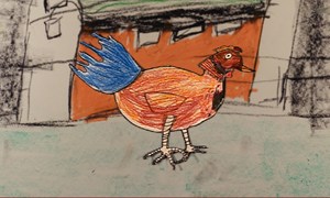 Hens and Cockerels - Animation by children from Maesyrhandir Primary School, Newtown